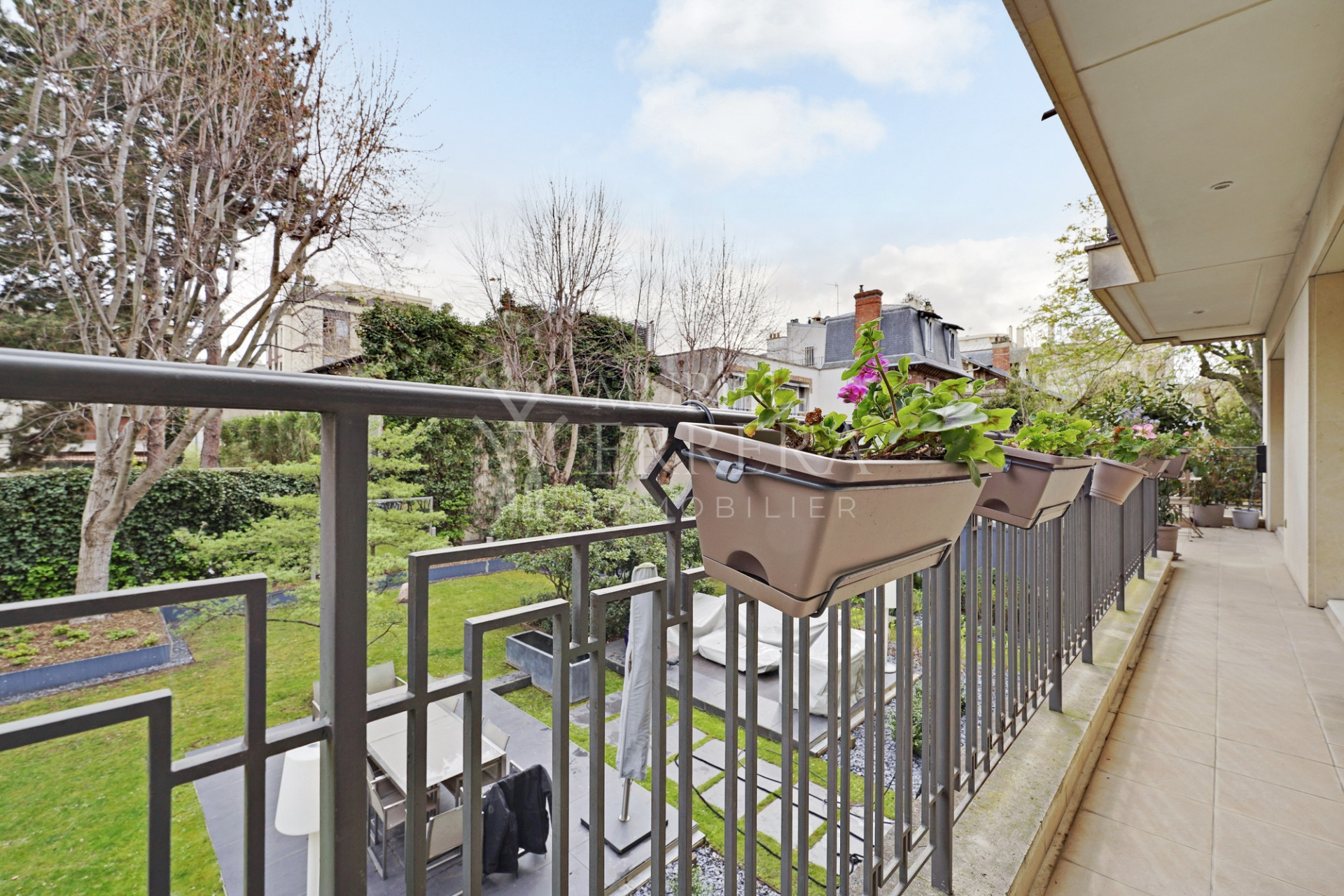 Un jardin à  Neuilly