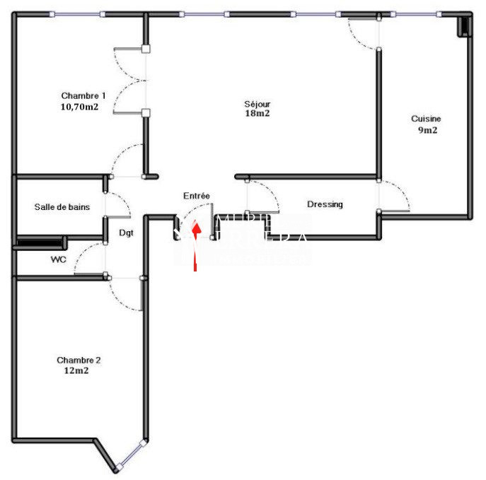 Appartement 2 chambres