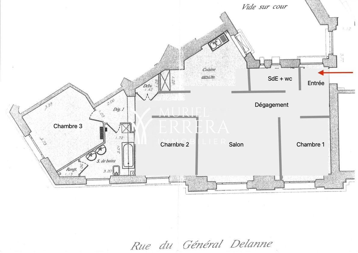 Appartement Pont de Neuilly