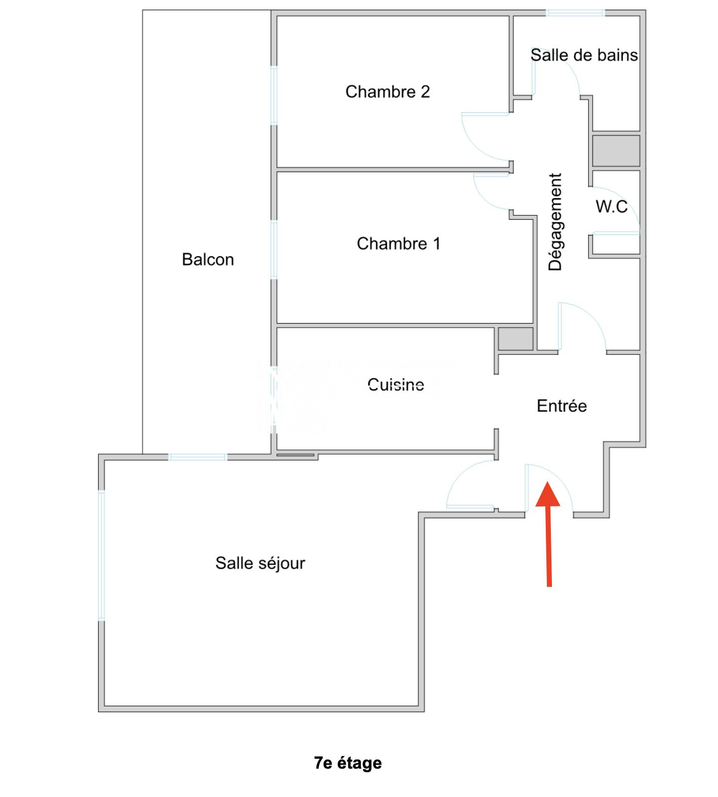 Appartement Pont de Sèvres